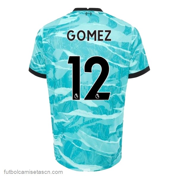 Camiseta Liverpool NO.12 Gomez 2ª 2020/21 Azul